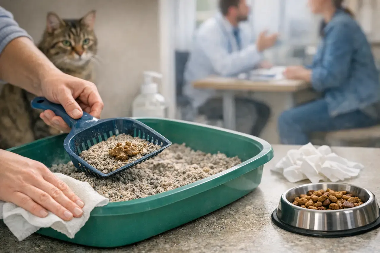 Giardia et litière du chat : ce que révèle une étude nord-américaine