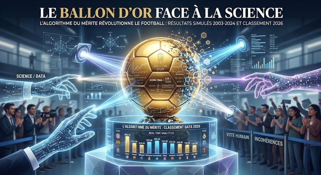 Ballon d'Or 2026 : un algorithme pour juguler la subjectivité du vote