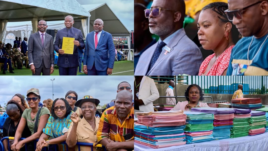 Foncier au Gabon : Oligui Nguema remet 16 000 titres et le sien